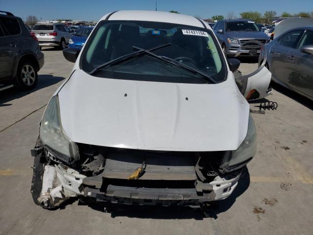 1FMCU0F79EUD24548 - 2014 FORD ESCAPE S WHITE photo 5