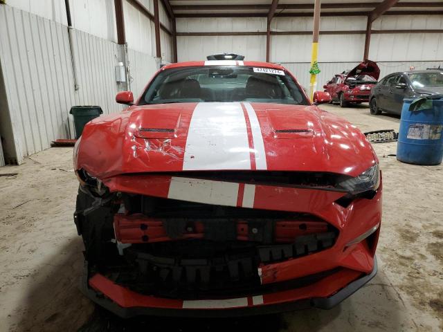 1FA6P8TH8M5135585 - 2021 FORD MUSTANG RED photo 2