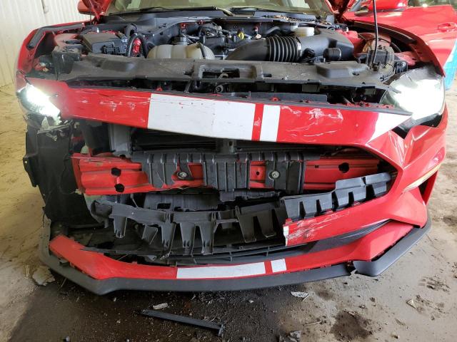 1FA6P8TH8M5135585 - 2021 FORD MUSTANG RED photo 9