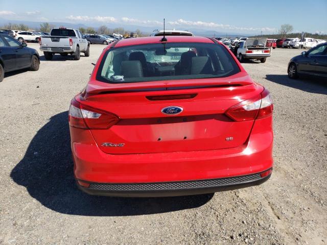 1FADP3F20DL314149 - 2013 FORD FOCUS SE RED photo 6