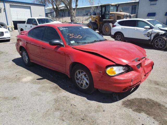 1G2NF52E93C150626 - 2003 PONTIAC GRAND AM SE1 RED photo 4