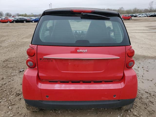 WMEEJ3BA6BK439092 - 2011 SMART FORTWO PURE RED photo 6