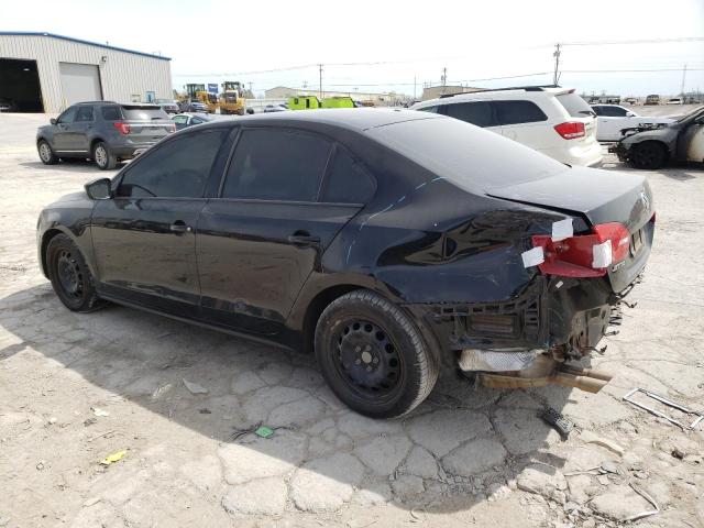 3VW2K7AJ2CM397275 - 2012 VOLKSWAGEN JETTA BASE 黑色 照片 2