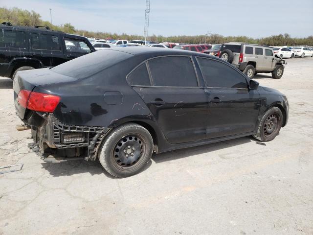 3VW2K7AJ2CM397275 - 2012 VOLKSWAGEN JETTA BASE 黑色 照片 3