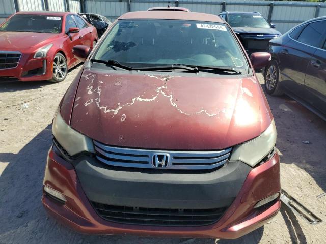 JHMZE2H7XAS021061 - 2010 HONDA INSIGHT EX RED photo 5