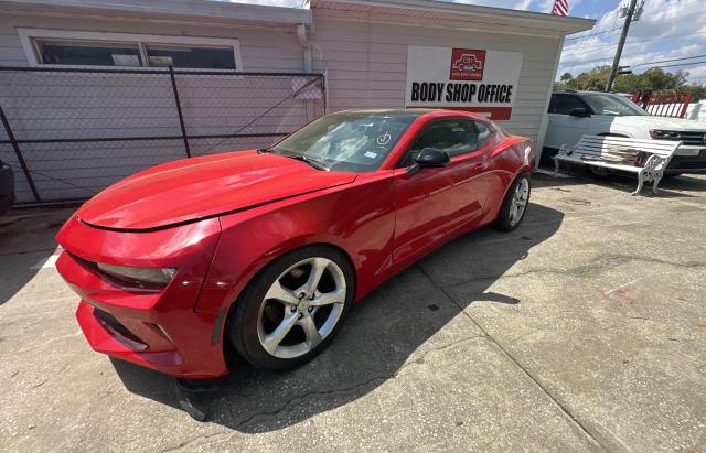 1G1FB1RS6H0126740 - 2017 CHEVROLET CAMARO LT RED photo 2