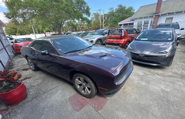 2C3CDZAGXMH564648 - 2021 DODGE CHALLENGER SXT PURPLE photo 1