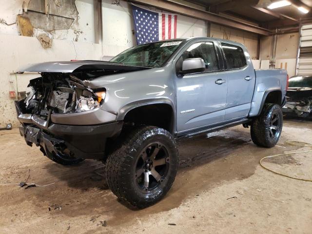 1GCPTEE1XK1234972 - 2019 CHEVROLET COLORADO ZR2 GRAY photo 1