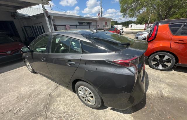 JTDKBRFU7G3526359 - 2016 TOYOTA PRIUS GRAY photo 3