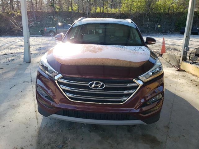 KM8J33A23HU422129 - 2017 HYUNDAI TUCSON LIMITED RED photo 5