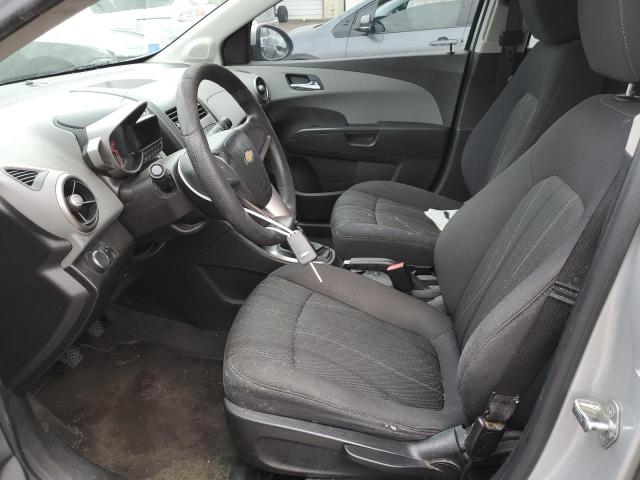 1G1JD5SB0C4161572 - 2012 CHEVROLET SONIC LT SILVER photo 7