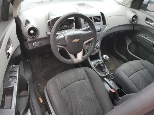 1G1JD5SB0C4161572 - 2012 CHEVROLET SONIC LT SILVER photo 8