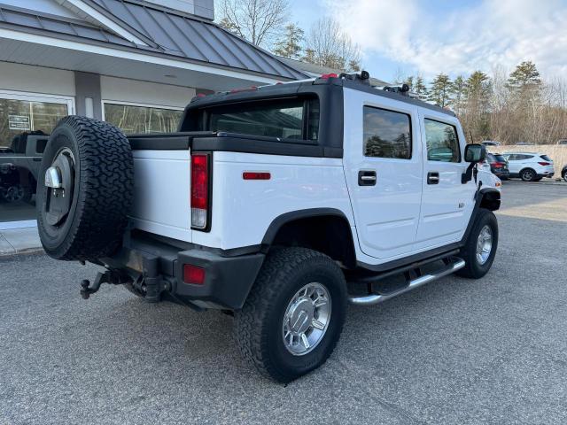 5GRGN22U15H131487 - 2005 HUMMER H2 SUT WHITE photo 4