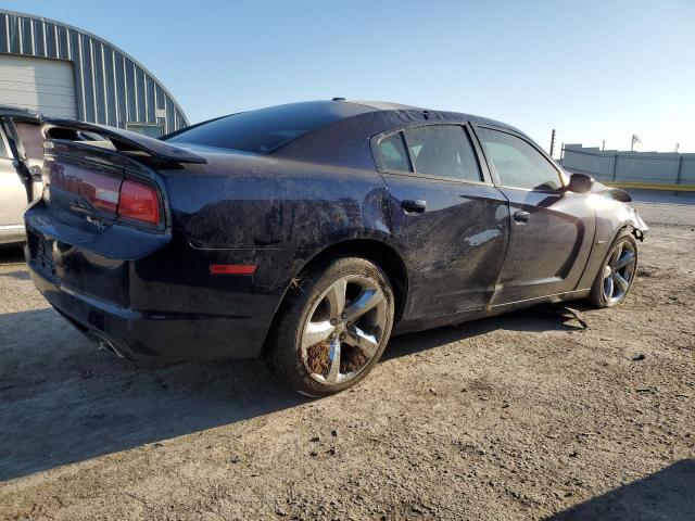 2C3CDXCT4DH630013 - 2013 DODGE CHARGER R/T BLUE photo 3