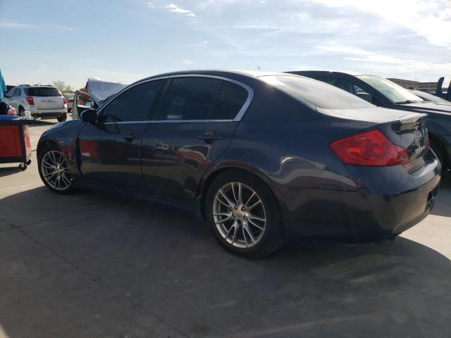 JNKBV61E67M725529 - 2007 INFINITI G35 BLUE photo 2