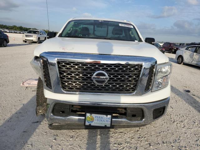 1N6AA1R71HN534367 - 2017 NISSAN TITAN S WHITE photo 5