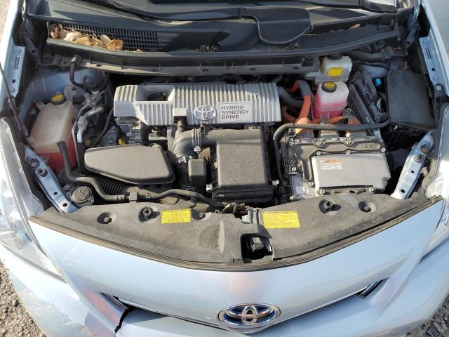 JTDZN3EU3C3091063 - 2012 TOYOTA PRIUS V BLUE photo 11