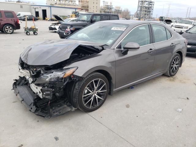 4T1T11AK9RU876132 - 2024 TOYOTA CAMRY SE NIGHT SHADE GRAY photo 1