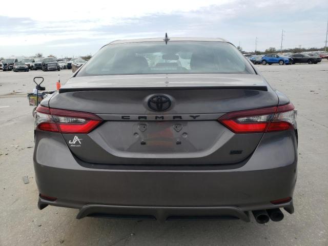 4T1T11AK9RU876132 - 2024 TOYOTA CAMRY SE NIGHT SHADE GRAY photo 6