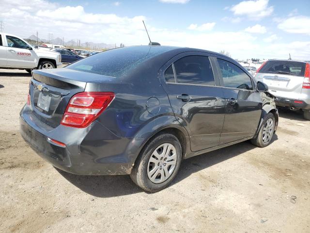 1G1JB5SB4K4102934 - 2019 CHEVROLET SONIC LS GRAY photo 3