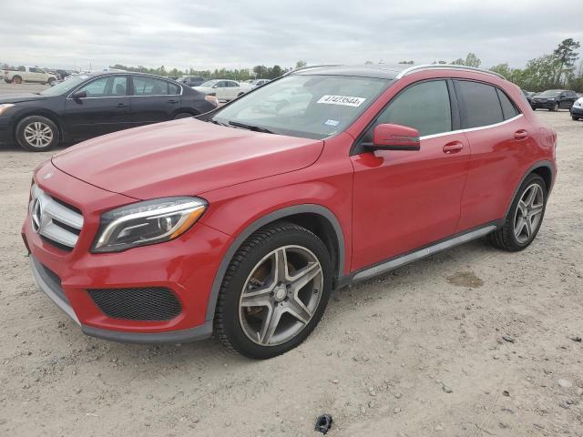 WDCTG4GB2FJ110911 - 2015 MERCEDES-BENZ GLA 250 4MATIC RED photo 1