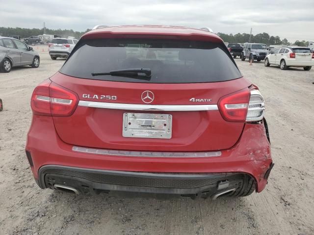 WDCTG4GB2FJ110911 - 2015 MERCEDES-BENZ GLA 250 4MATIC RED photo 6