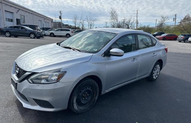 3N1AB7AP3KY319083 - 2019 NISSAN SENTRA S GRAY photo 2