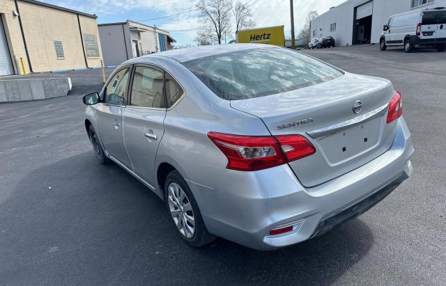 3N1AB7AP3KY319083 - 2019 NISSAN SENTRA S GRAY photo 3