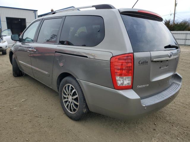 KNDMH4C74B6397335 - 2011 KIA SEDONA EX SILVER photo 2