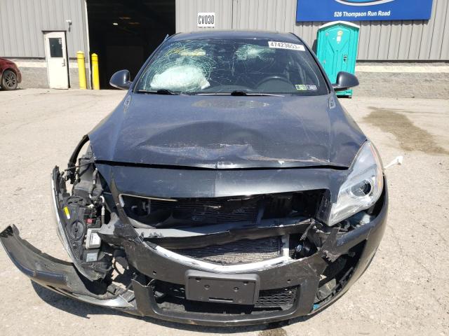 2G4GT5GXXF9271468 - 2015 BUICK REGAL GS Графитовый фото 5