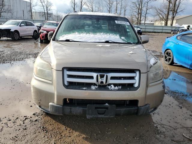 5FNYF28696B016116 - 2006 HONDA PILOT EX TAN photo 5