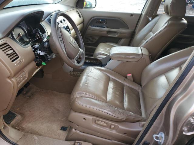 5FNYF28696B016116 - 2006 HONDA PILOT EX TAN photo 7