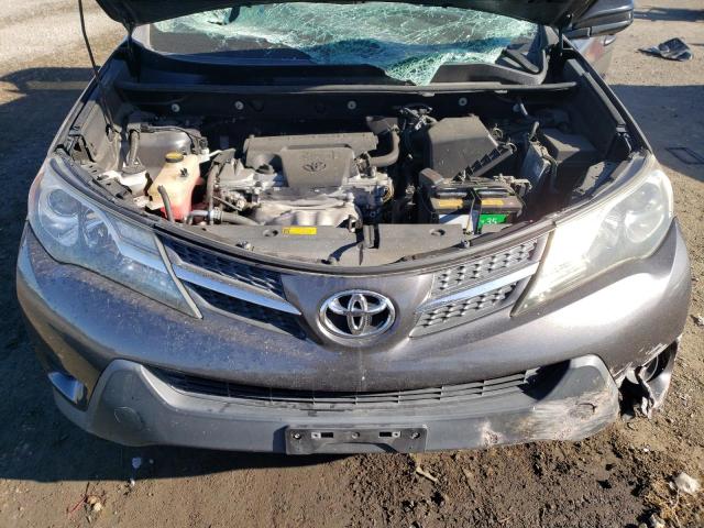 2T3ZFREV2FW200316 - 2015 TOYOTA RAV4 LE GRAY photo 11