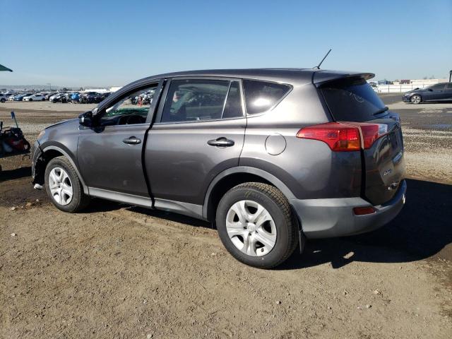 2T3ZFREV2FW200316 - 2015 TOYOTA RAV4 LE GRAY photo 2