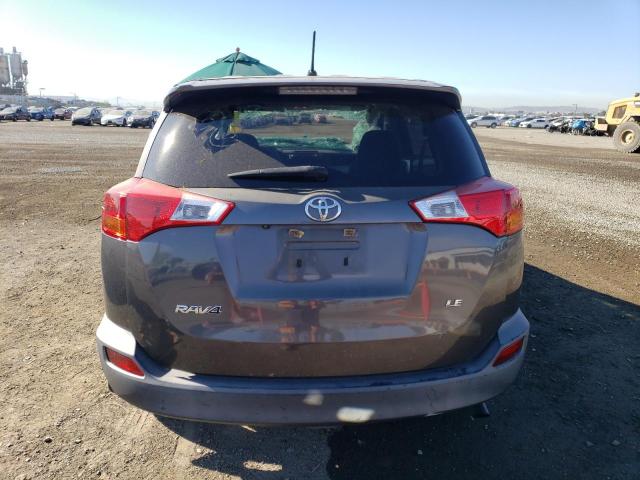 2T3ZFREV2FW200316 - 2015 TOYOTA RAV4 LE GRAY photo 6