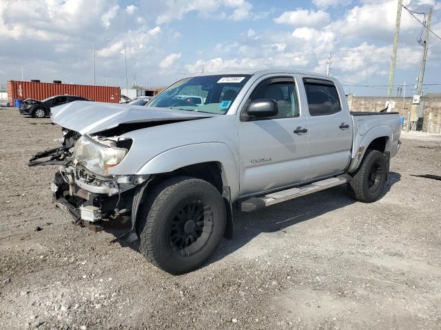 3TMJU4GN9AM095044 - 2010 TOYOTA TACOMA DOUBLE CAB PRERUNNER SILVER photo 1