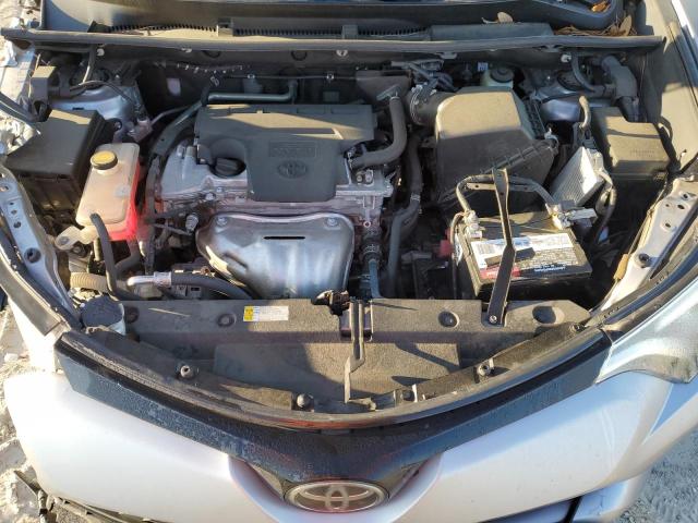 2T3NFREV0HW387167 - 2017 TOYOTA RAV4 SE SILVER photo 11