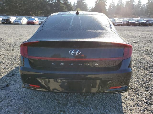 KMHL64JA2NA236897 - 2022 HYUNDAI SONATA SEL BLACK photo 6