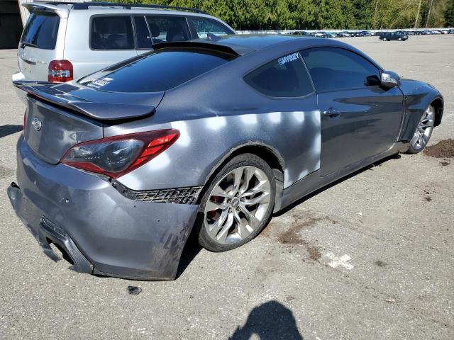 KMHHU6KJ2FU129550 - 2015 HYUNDAI GENESIS CO 3.8L GRAY photo 3