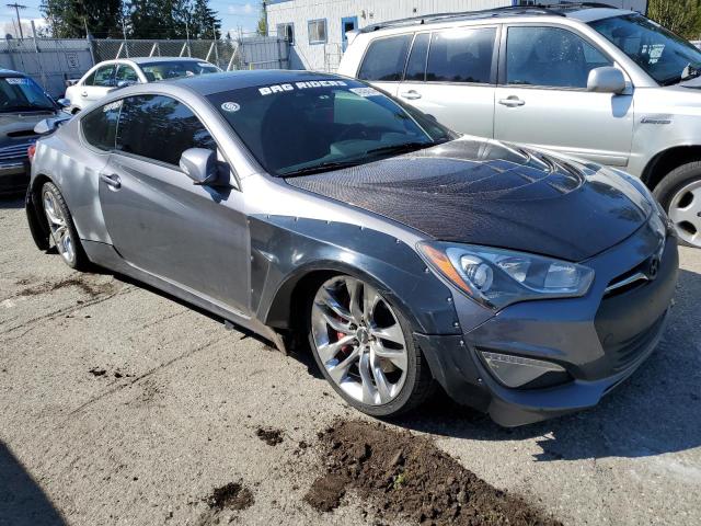 KMHHU6KJ2FU129550 - 2015 HYUNDAI GENESIS CO 3.8L GRAY photo 4