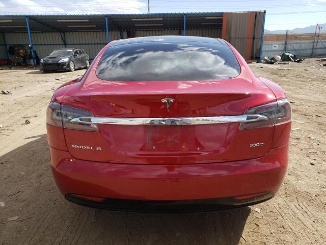 5YJSA1E25JF263612 - 2018 TESLA MODEL S Qırmızı foto 6