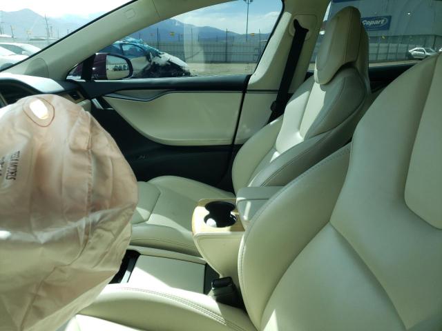 5YJSA1E25JF263612 - 2018 TESLA MODEL S Qırmızı foto 7