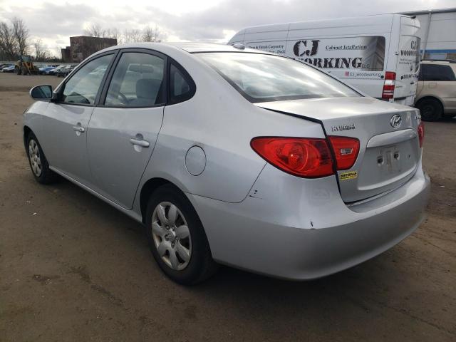 KMHDU46D58U569238 - 2008 HYUNDAI ELANTRA GLS SILVER photo 2