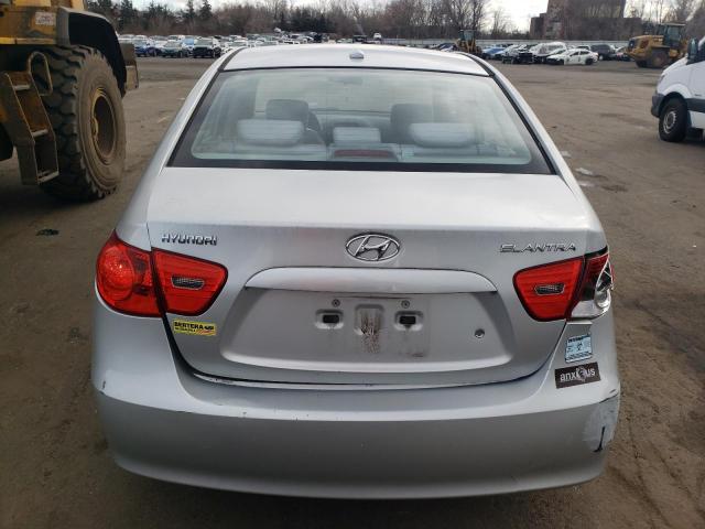 KMHDU46D58U569238 - 2008 HYUNDAI ELANTRA GLS SILVER photo 6