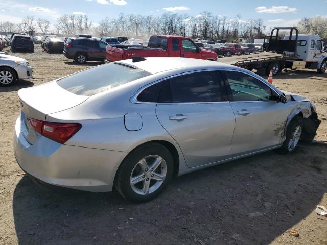 1G1ZB5ST7LF128414 - 2020 CHEVROLET MALIBU LS SILVER photo 3