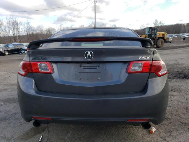 JH4CU2F62AC040281 - 2010 ACURA TSX GRAY photo 6