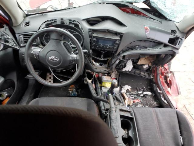 JF1GV7E68BG523952 - 2011 SUBARU IMPREZA WRX RED photo 8