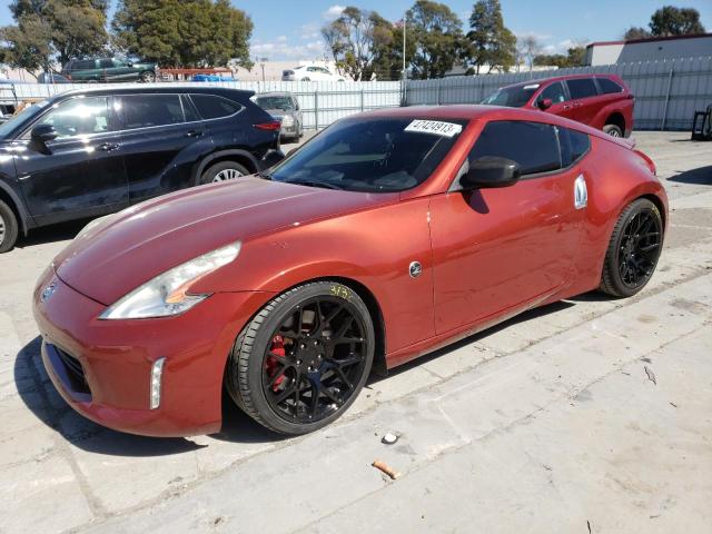 JN1AZ4EH0EM630233 - 2014 NISSAN 370Z BASE ORANGE photo 1