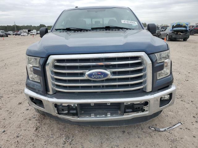 1FTEW1CP5GKD72967 - 2016 FORD F150 SUPERCREW BLUE photo 5