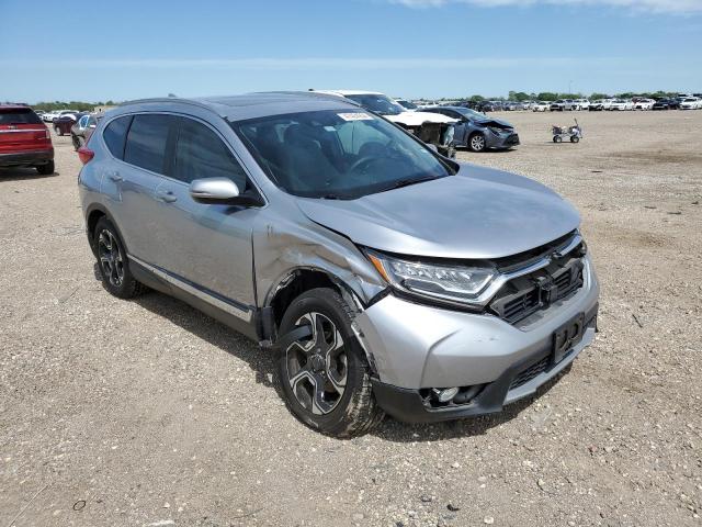 2HKRW1H92HH501100 - 2017 HONDA CR-V TOURING SILVER photo 4